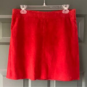 J Crew Leather skirt